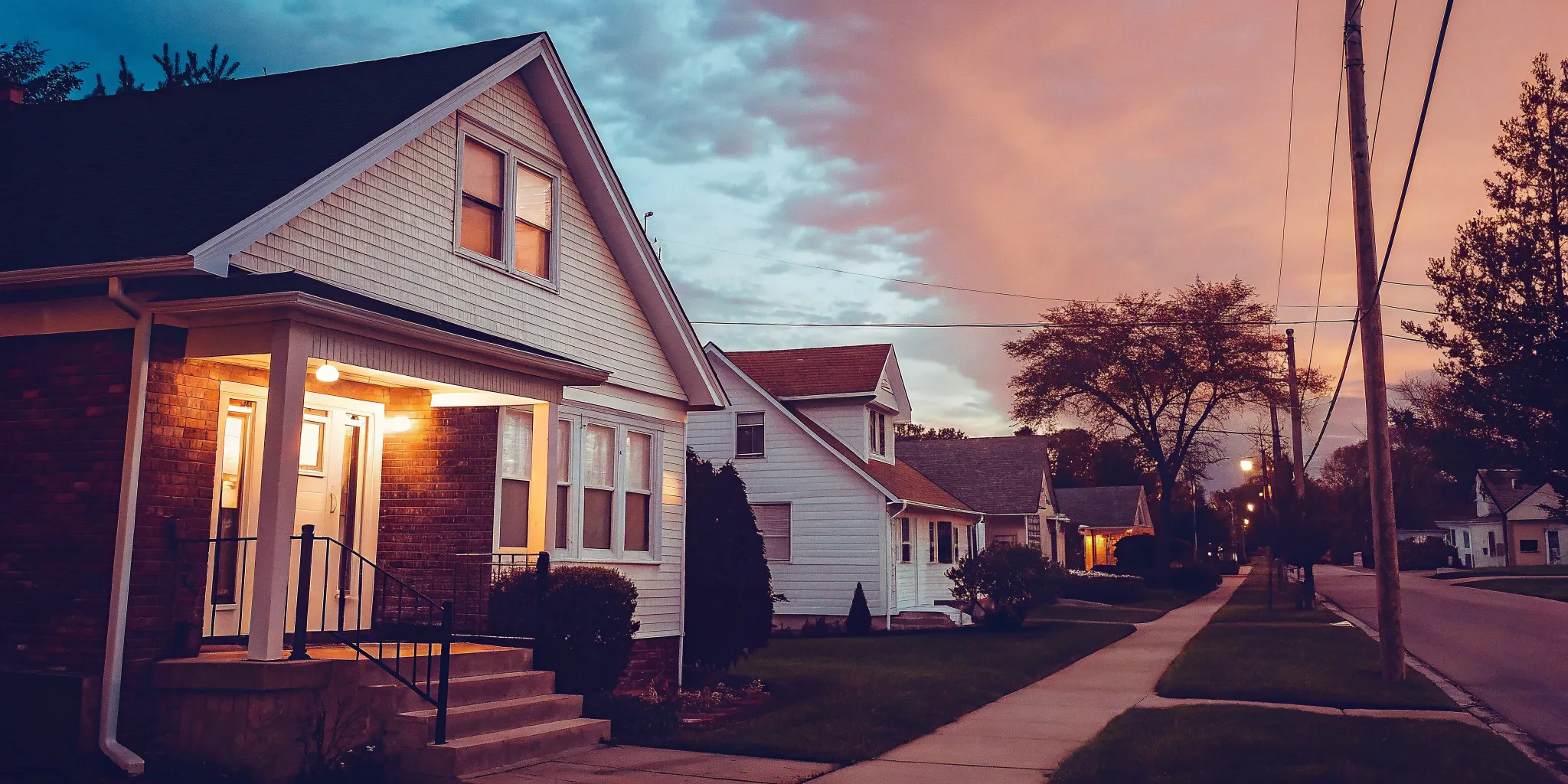 Selling a house for cash.