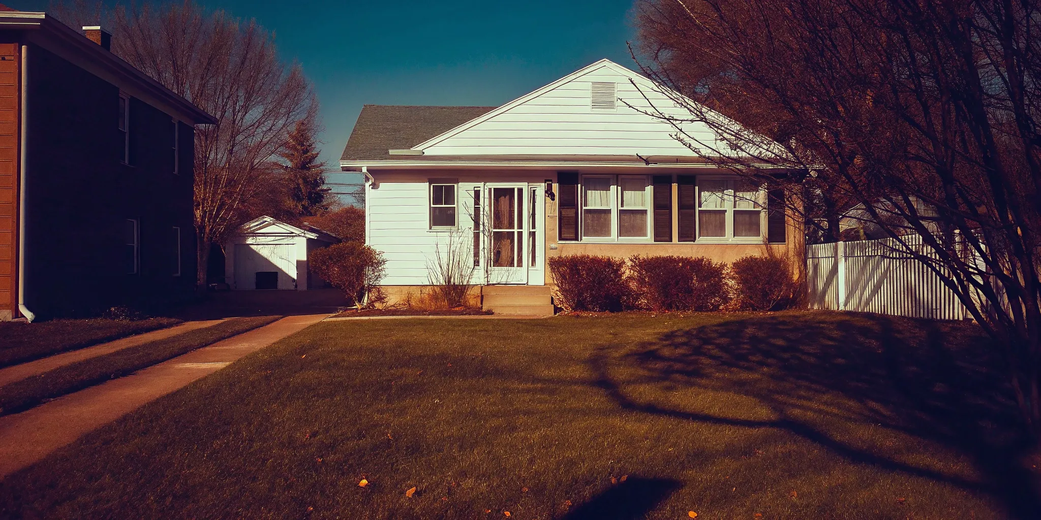 A house being sold as part of the probate real estate sale process.