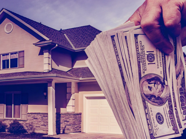 A homeowner gets cash for their house now with a fast sale.