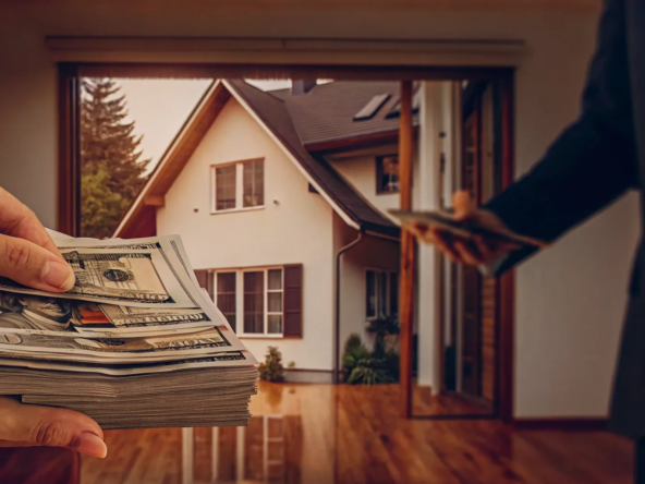 A homeowner receives cash for their house, an offer with no closing costs.
