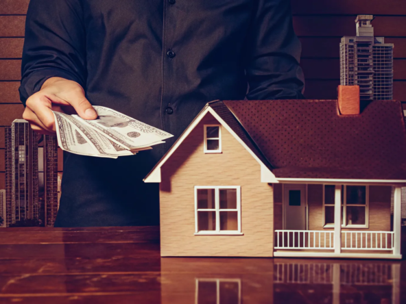 Man getting cash for his house sold as-is without any repairs.